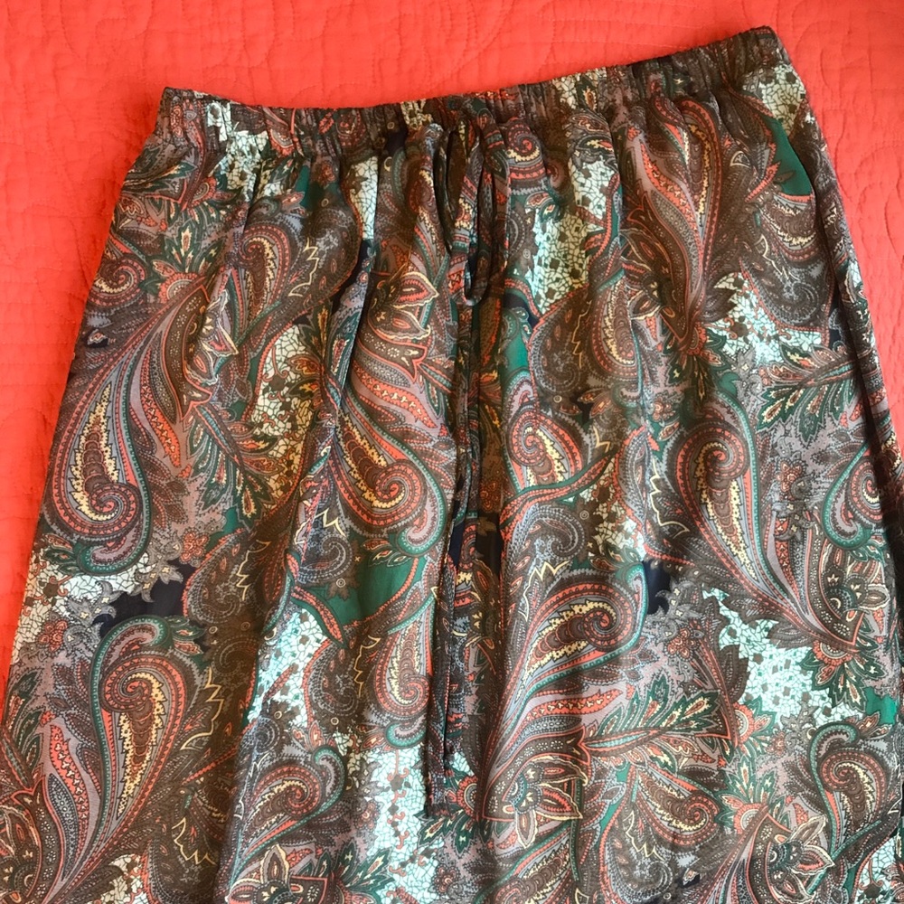 Colorful maxi skirt